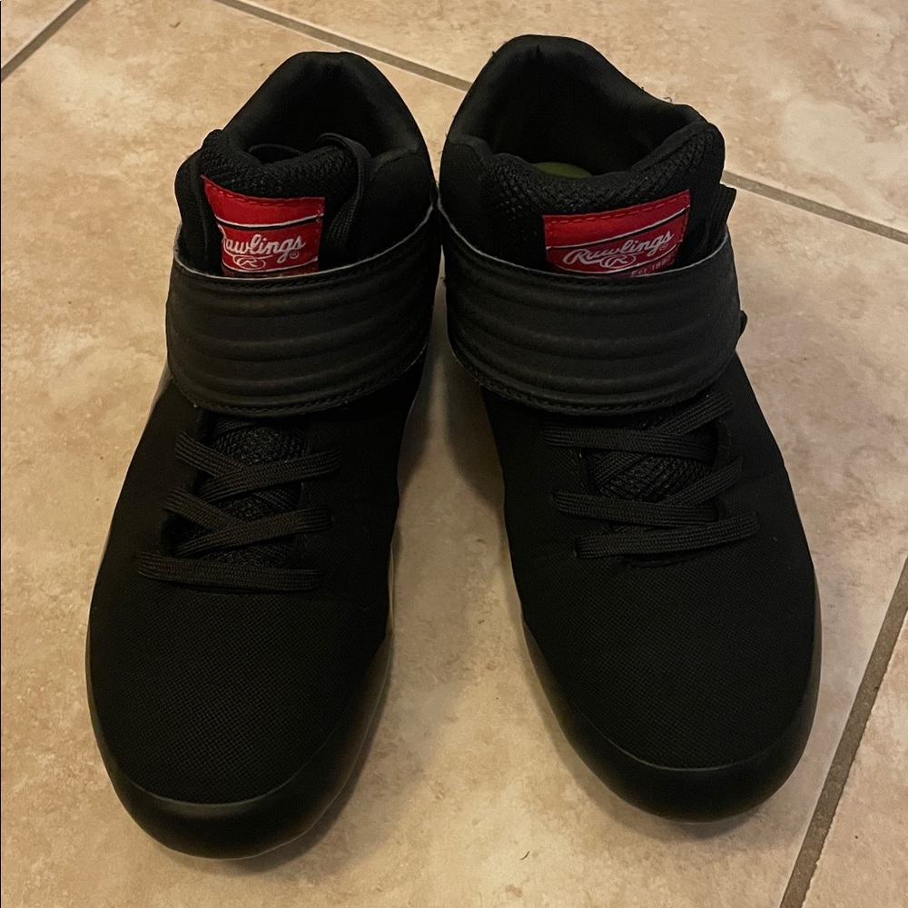 Rawlings Black and Red Kids Sneakers